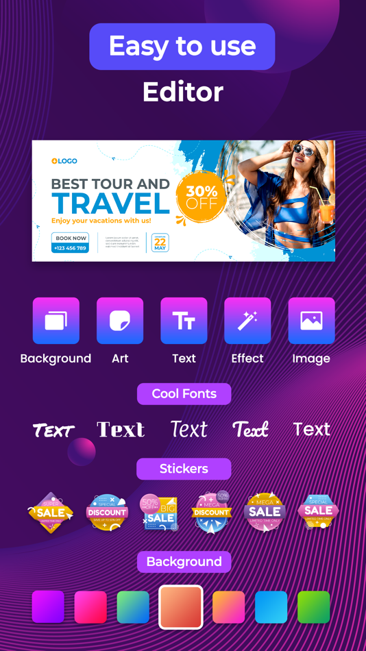 #8. Poster Maker - Banner Maker (iOS) 由: Tan Ho Nhat