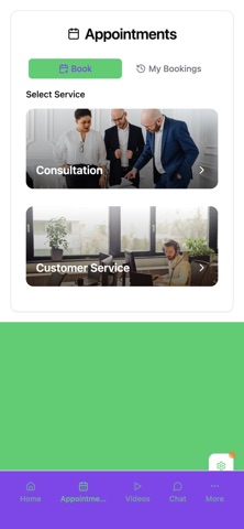 AppInstitute Appointments screenshot