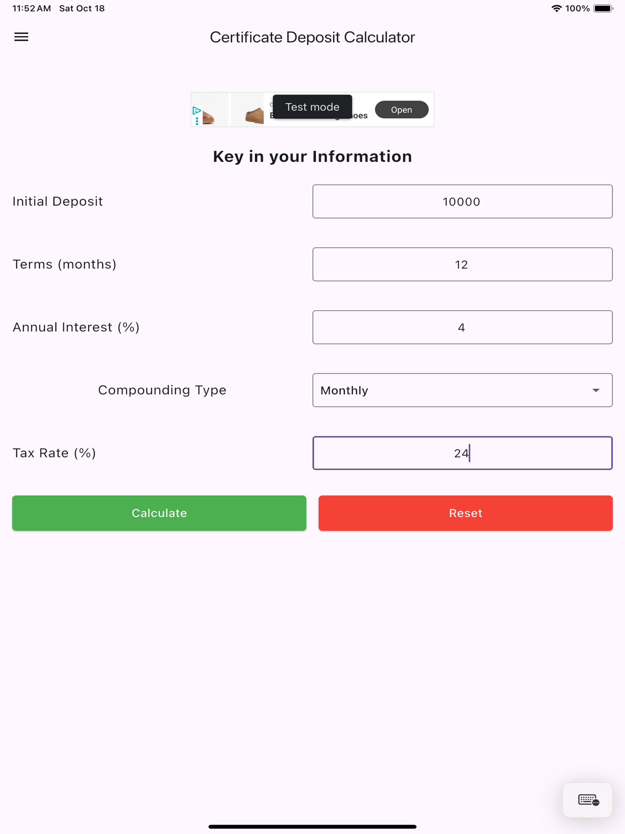 Banking-Calculator screenshot 7
