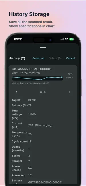 NFC CellMonitor screenshot 3