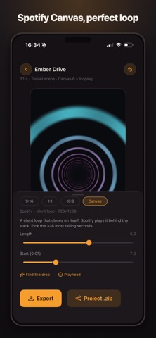 Rondo — Music Visualizer Screenshot 8 of 10