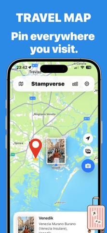 Stampverse: Travel Stamp Map Screenshot 2 of 4