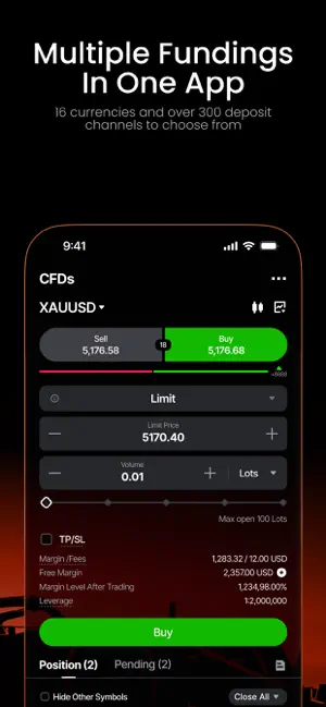 Vantage:All-In-One Trading App iPhone screenshot 6