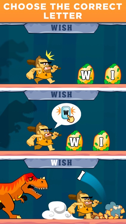 Typing Practice - Dino Hunting screenshot-3