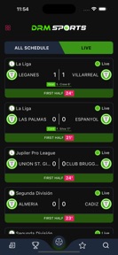 DRM Sport - Live Scores screenshot