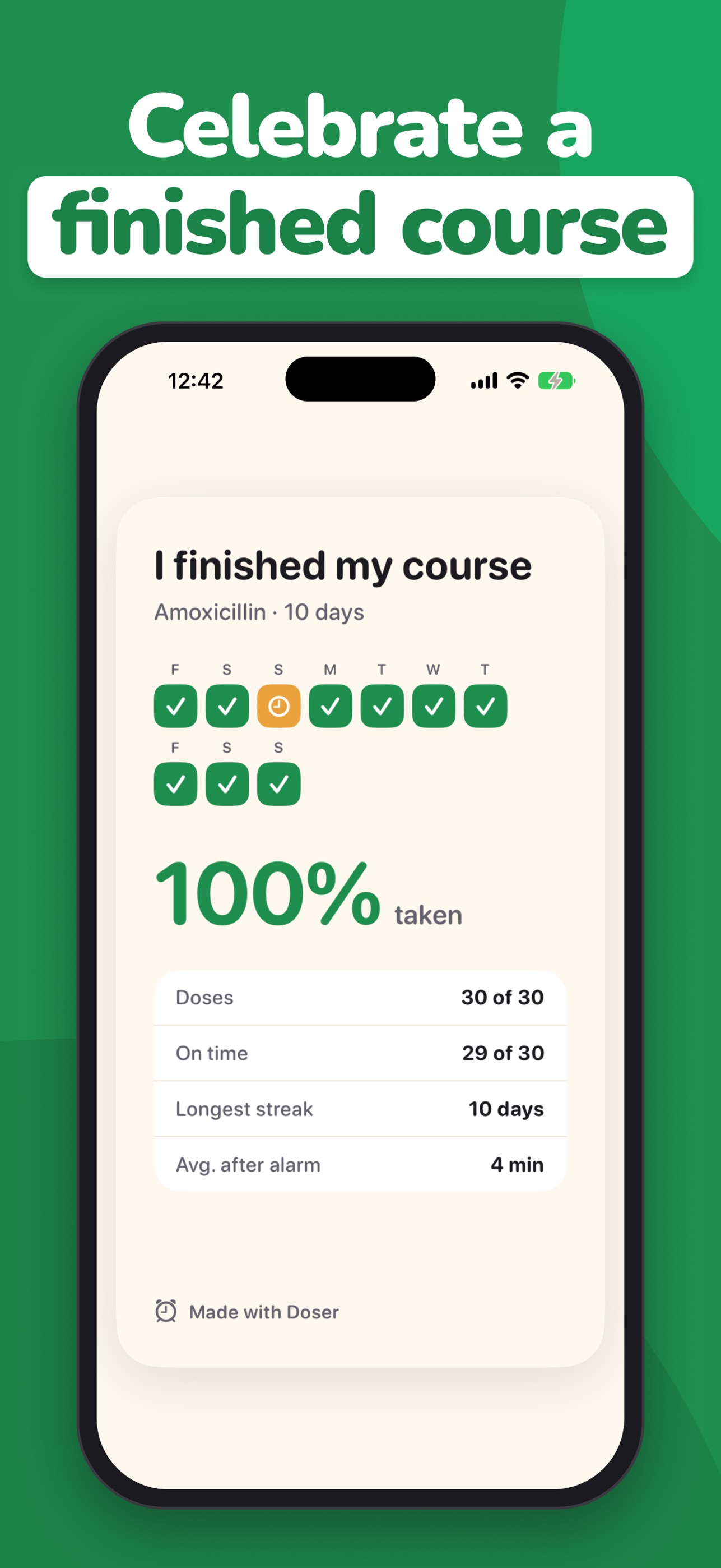 Screenshot 5 of Doser: Pill Reminder & Alarm
