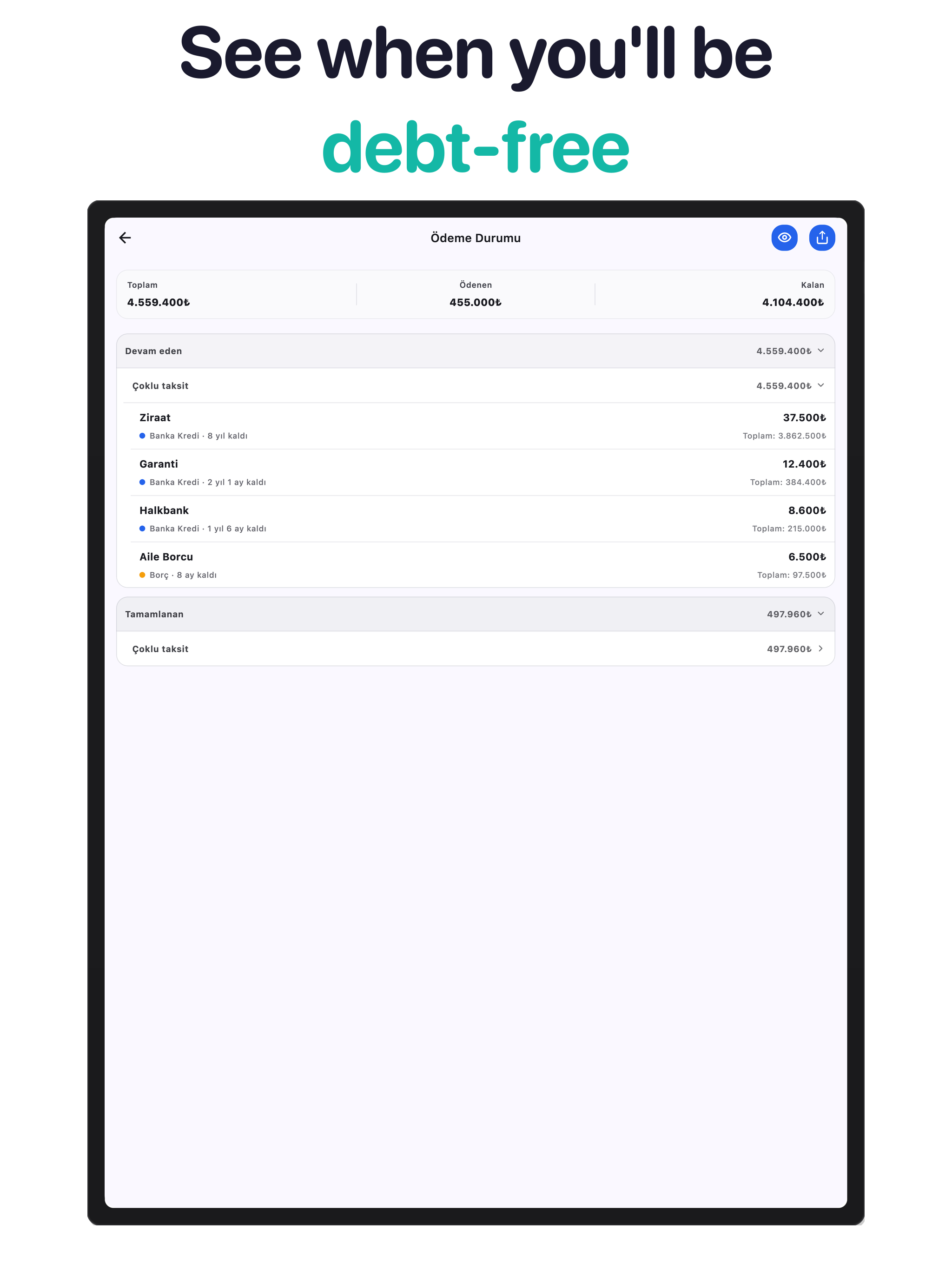 Ödedimmi - Payment Planner screenshot 10