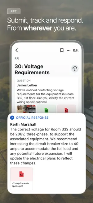 Procore screenshot 7