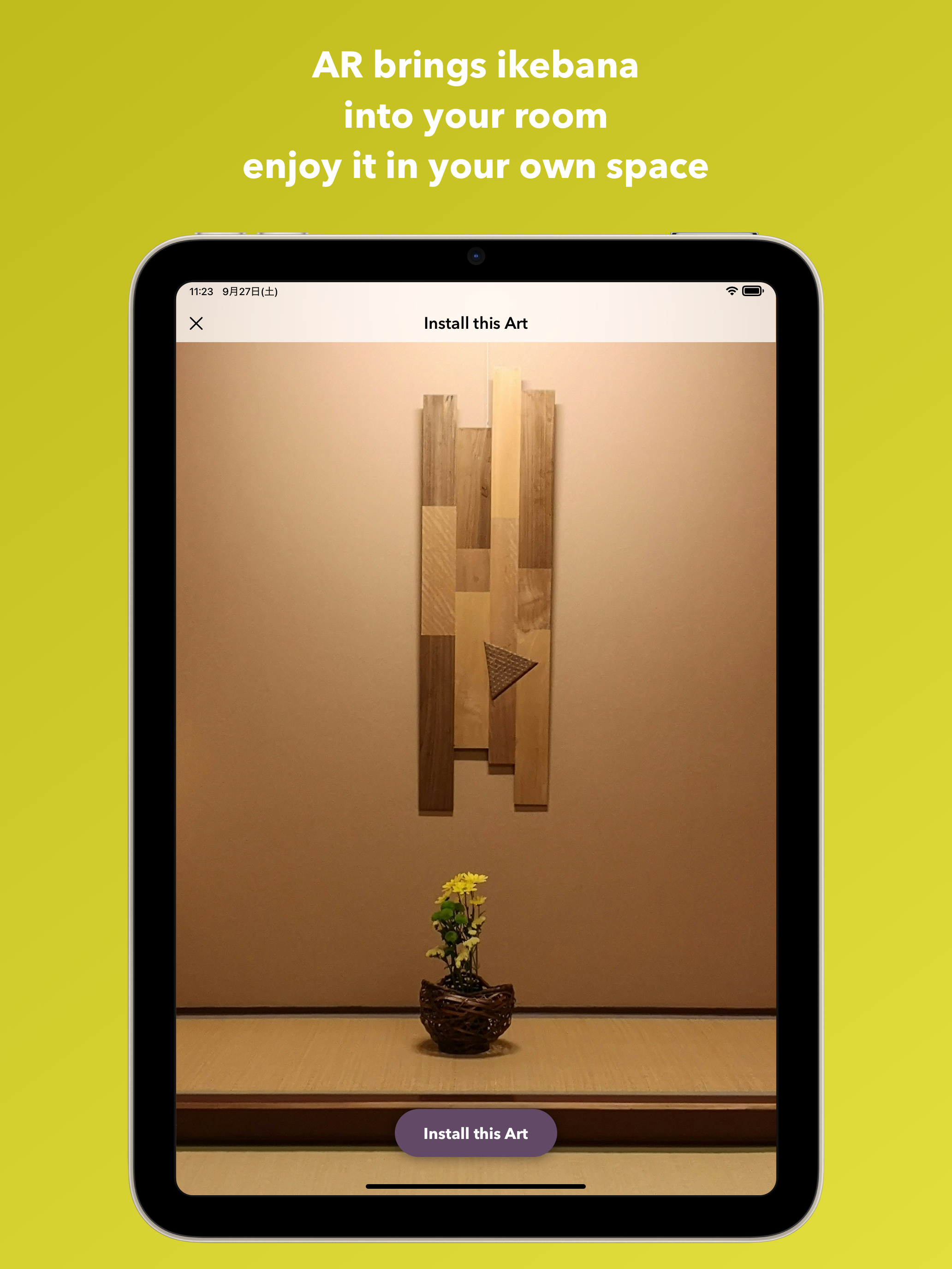 Ikebana Lab – 3D AR Flower Art