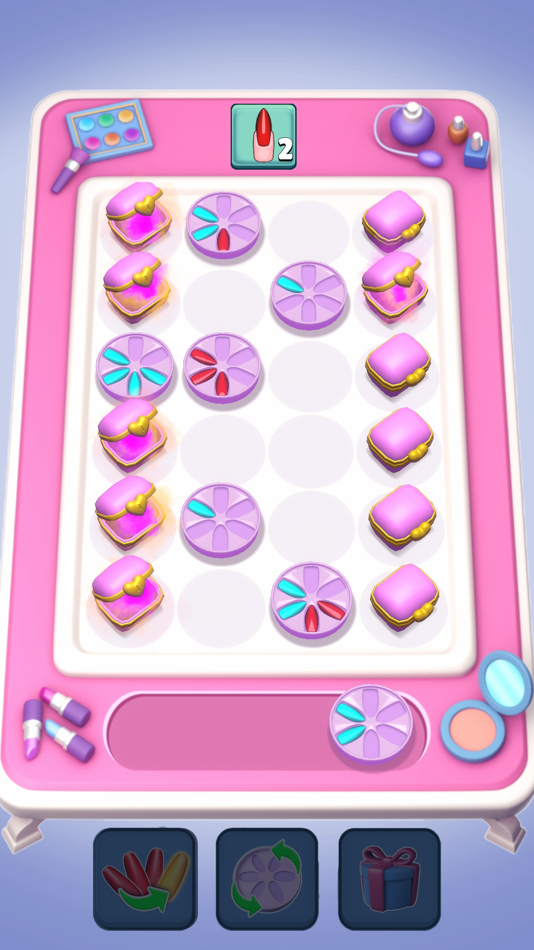 #3. Nail Color Sort (iOS) By: Ludu