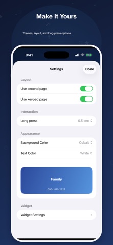 Ready Call - Call by 1 tap iPhone screenshot