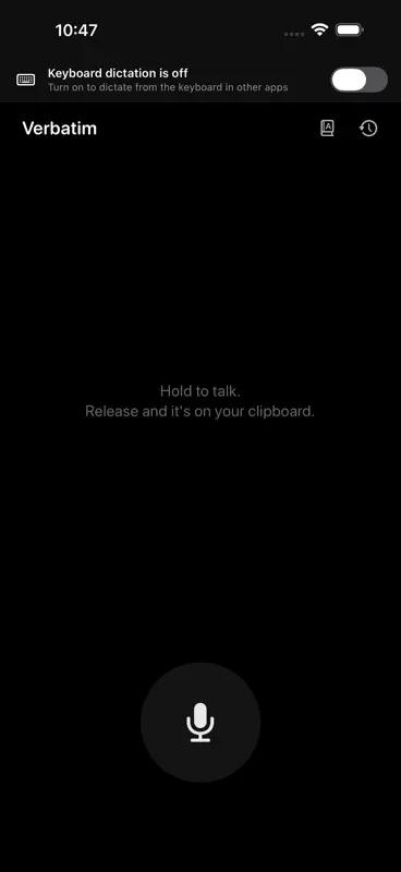 Verbatim screenshot 1 of 3