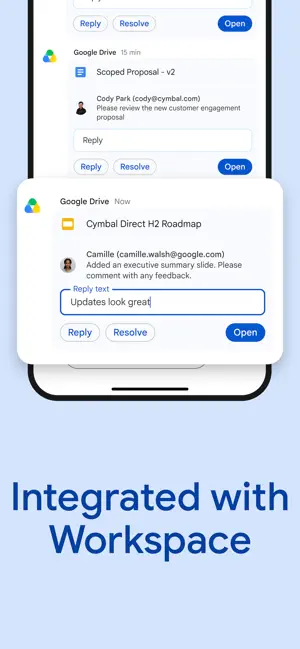 Google Chat iPhone screenshot 5