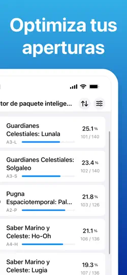 Captura de pantalla de ProDex TCGP Para Pokémon TCGP en iPhone 2