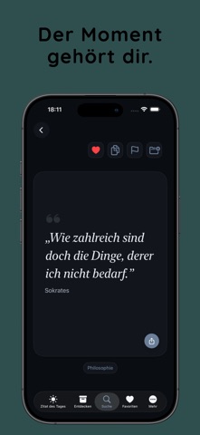 Morgengedanken – Zitate & Ruhe screenshot