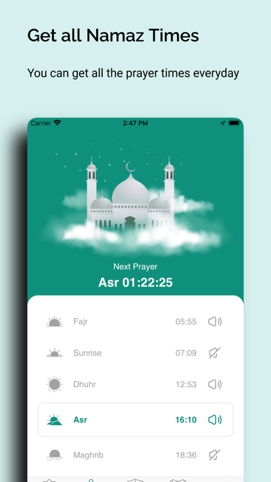 Screenshot #1 pour Monde Islamique-Athan musulman