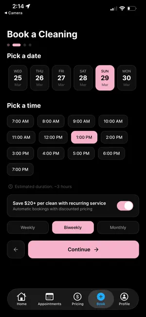 Fresh Glow Cleaners screenshot 3