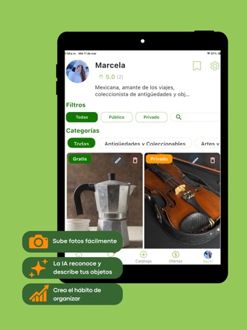 Green Monkey Libera Tu Espacio iPad screenshot 4