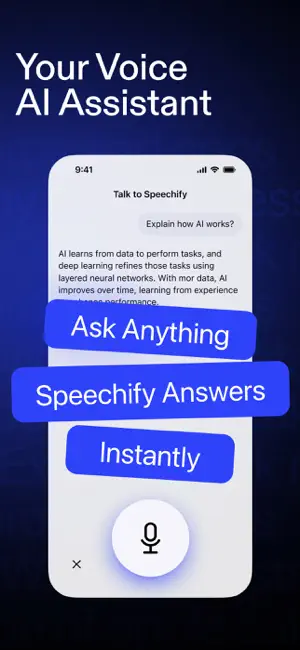 Speechify – Text to Speech PDF iPhone screenshot 3