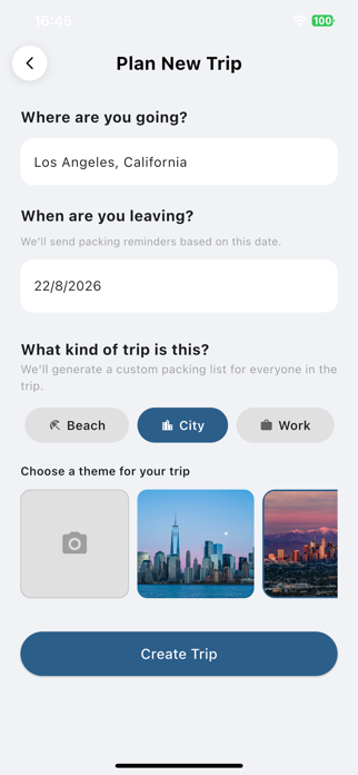 Traveler Checklist Screenshot 7 of 10
