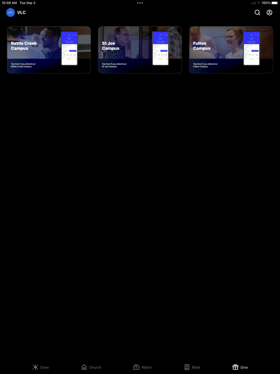 Victory Life Church BC iPad screenshot 4 - Lifestyle app