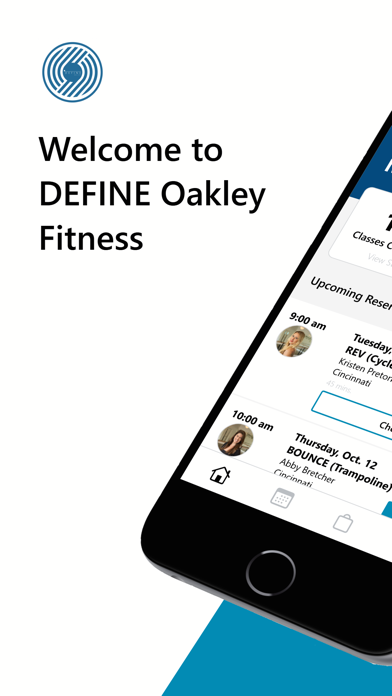 DEFINE Oakley Fitness iPhone screenshot 1 - Health & Fitness app
