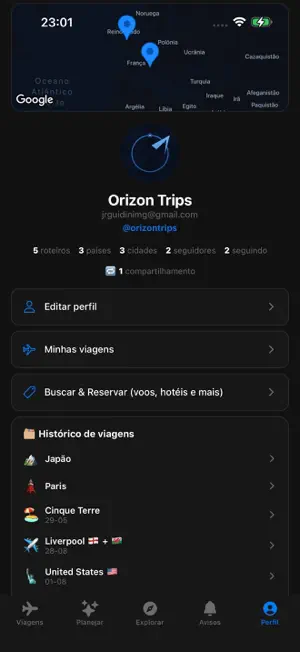Orizon Trips screenshot 1