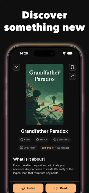 Sapiens Club: Daily Knowledge screenshot 2