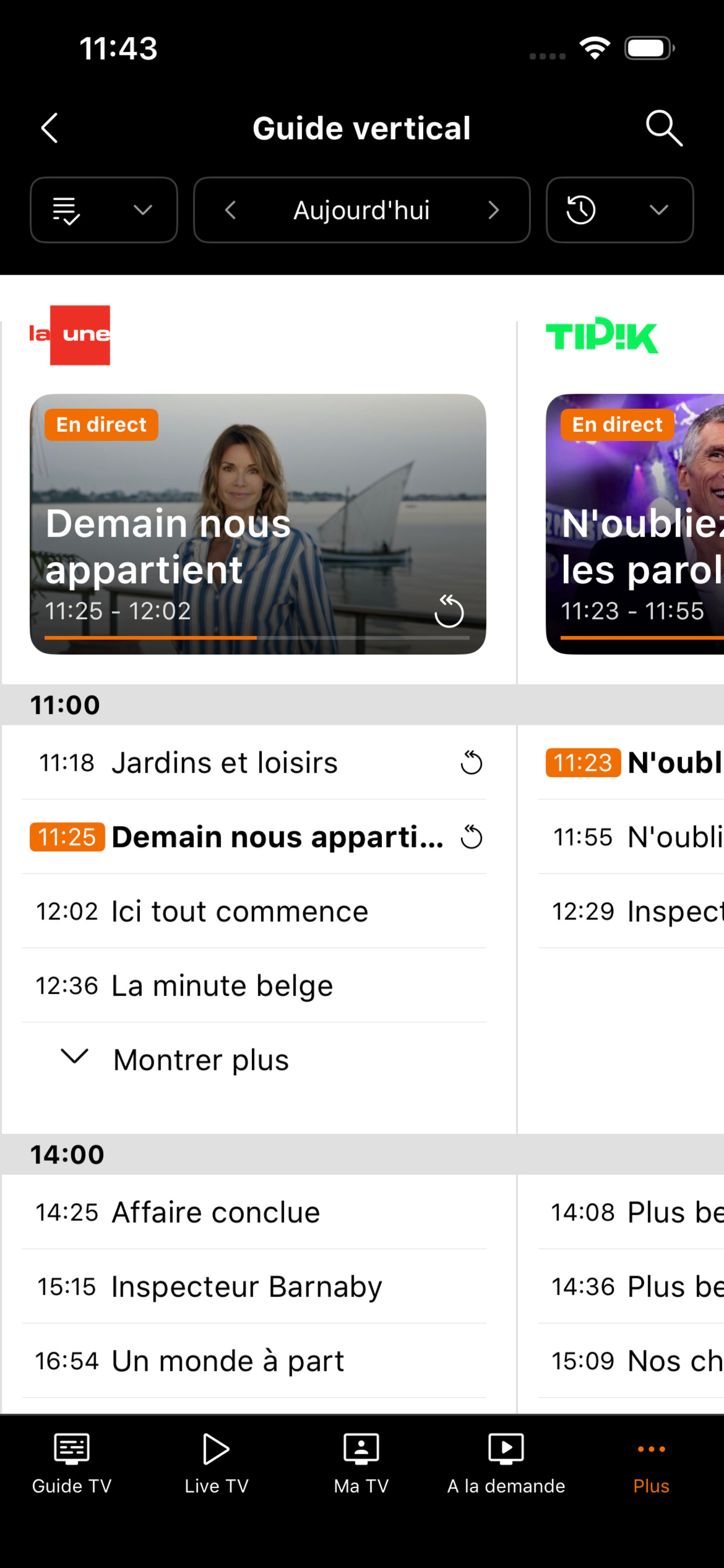 Orange TV Go Belgium