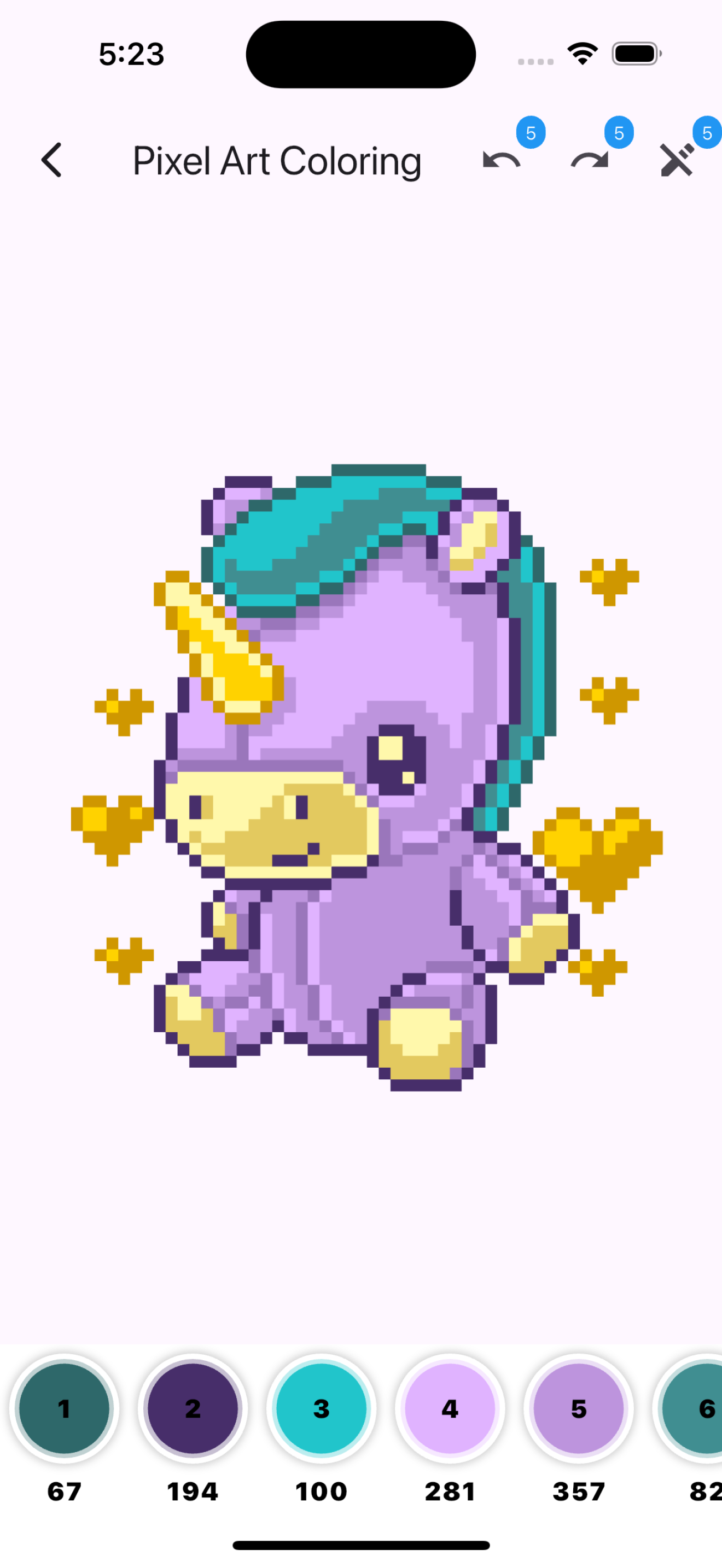Color by Number：Pixel Art Game screenshot 6