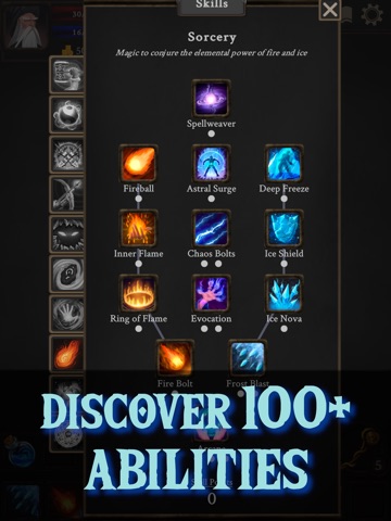 All Who Wander: Roguelike RPG iPad screenshot