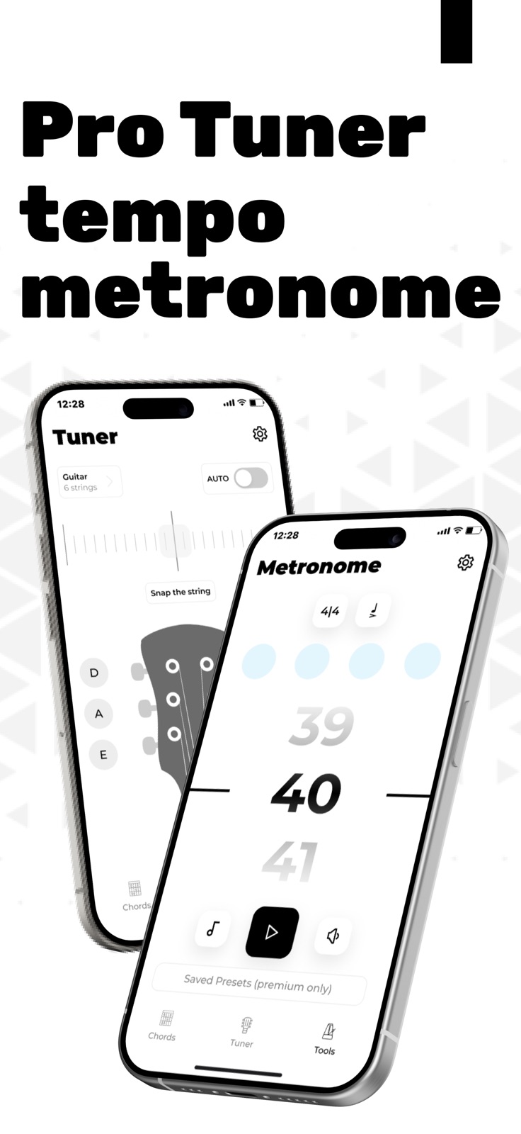 Pro Tuner Tempo Metronome iphone screenshot 1