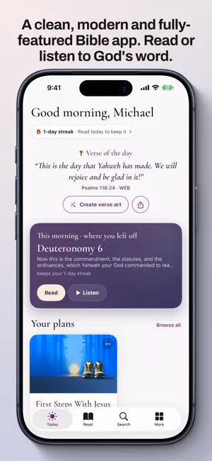 Bible for Me: Audio Bible screenshot 1