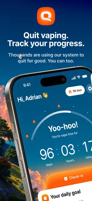 Quitsy: Quit Vaping Forever screenshot 1