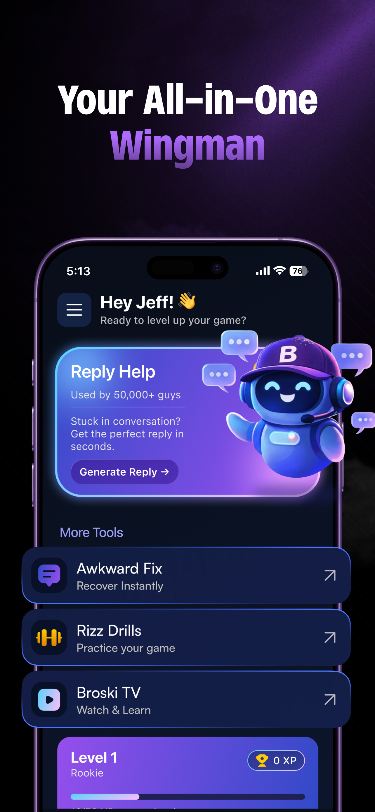 Broski: AI Wingman screenshot 3