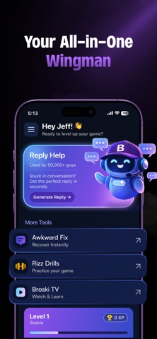 Broski: AI Wingman screenshot