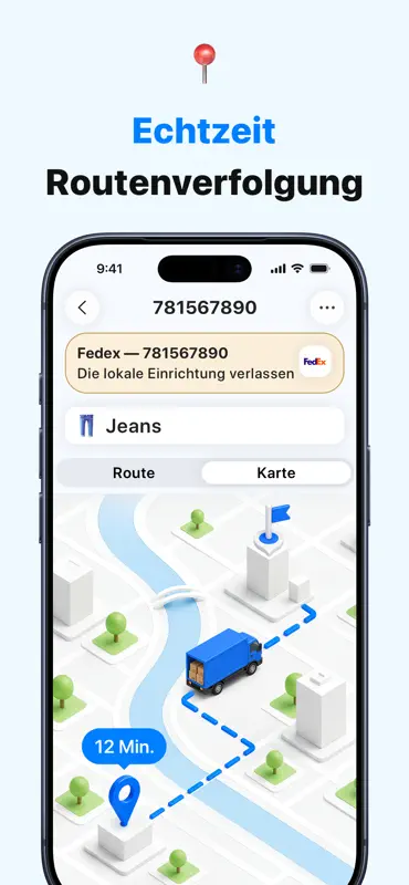 Sendungsverfolgung – TrackPack screenshot 2 of 5
