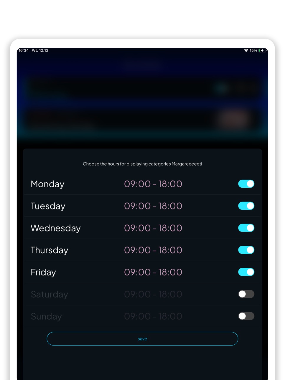 iPad screenshot
