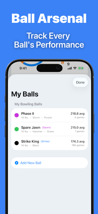 Bowling XP - Score Keeper Screenshot 8 of 10