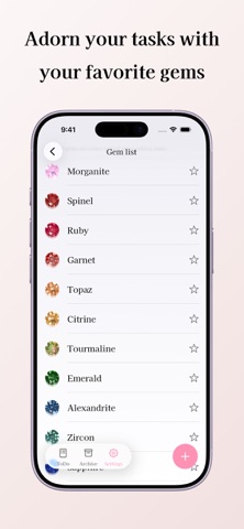 Lustrous ToDo: Task & Shopping Screenshot 4 of 4