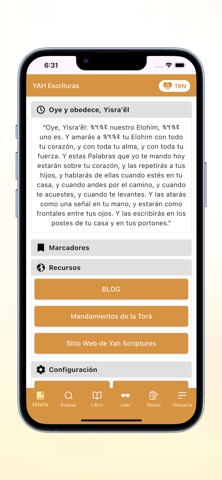 Yah Escrituras Screenshot 1 of 4