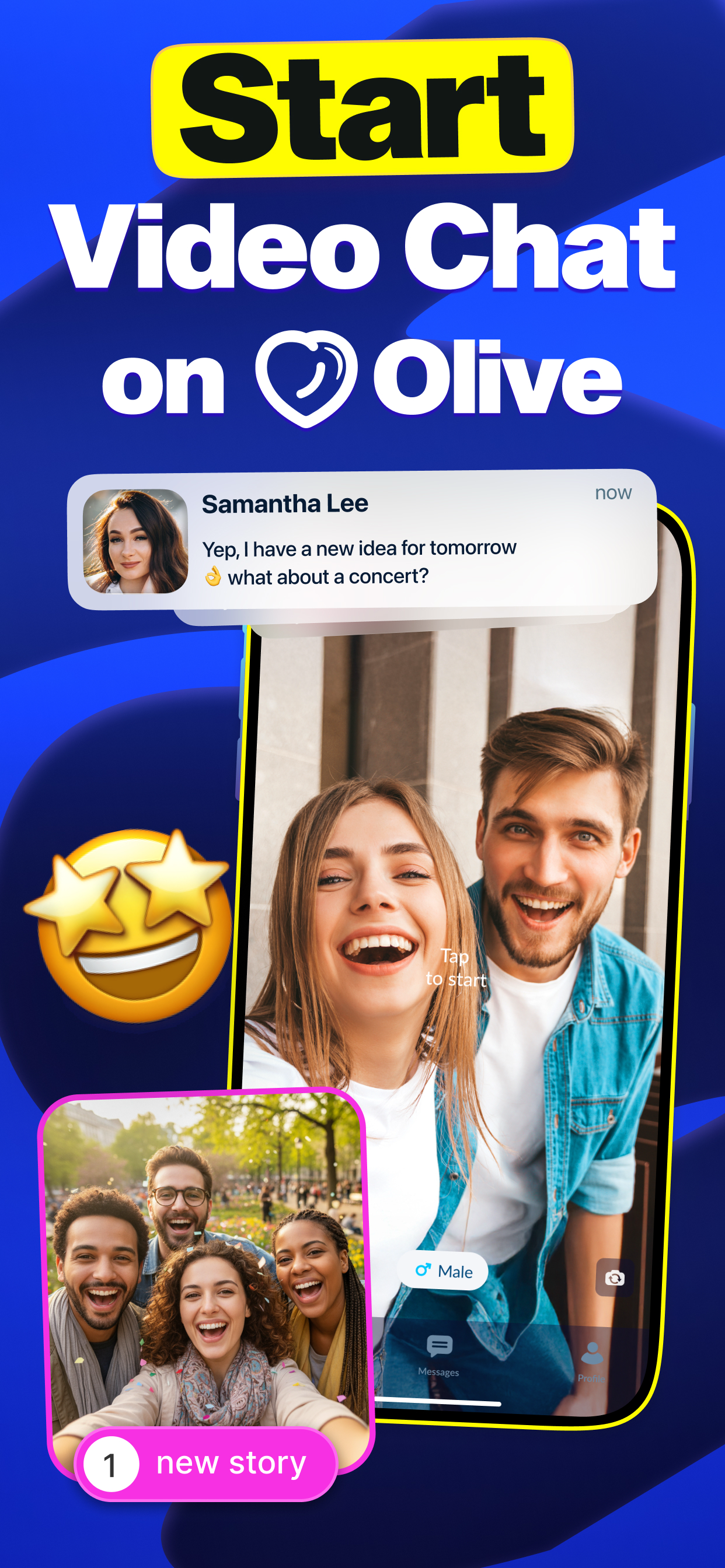 Olive: 1-on-1 Video Chat