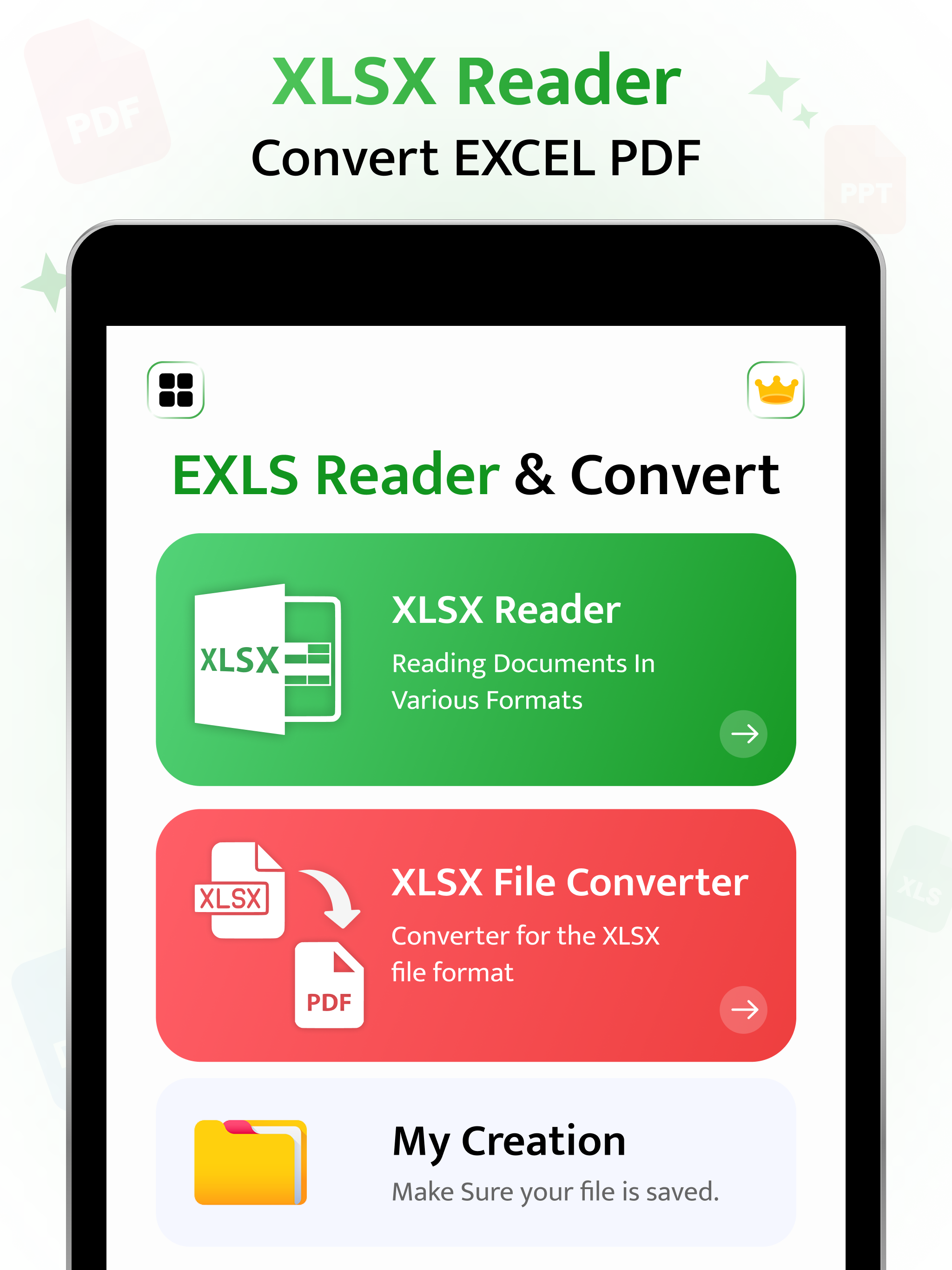 EXLS Reader & Convert EXL PDF screenshot 10