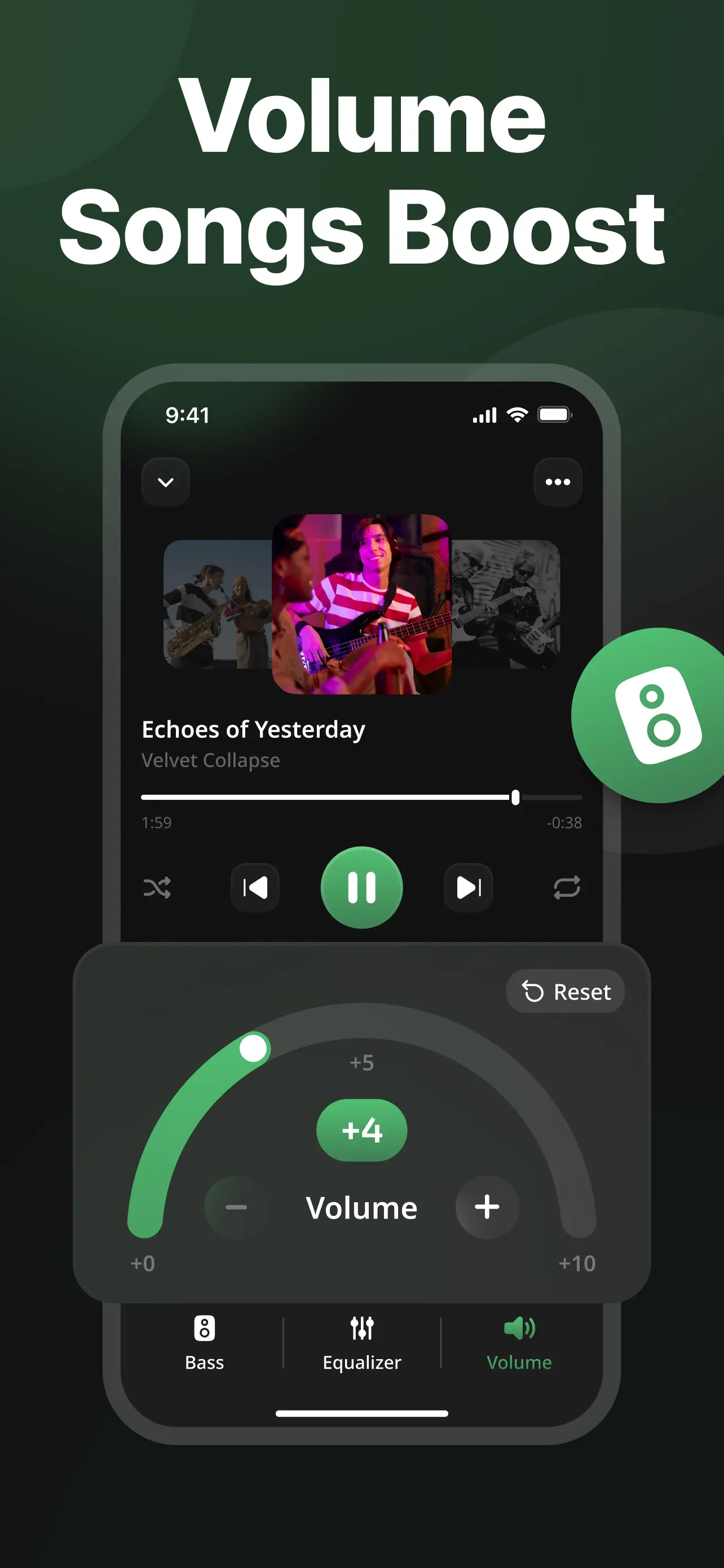 Bass Booster, Volume Equalizer screenshot 4
