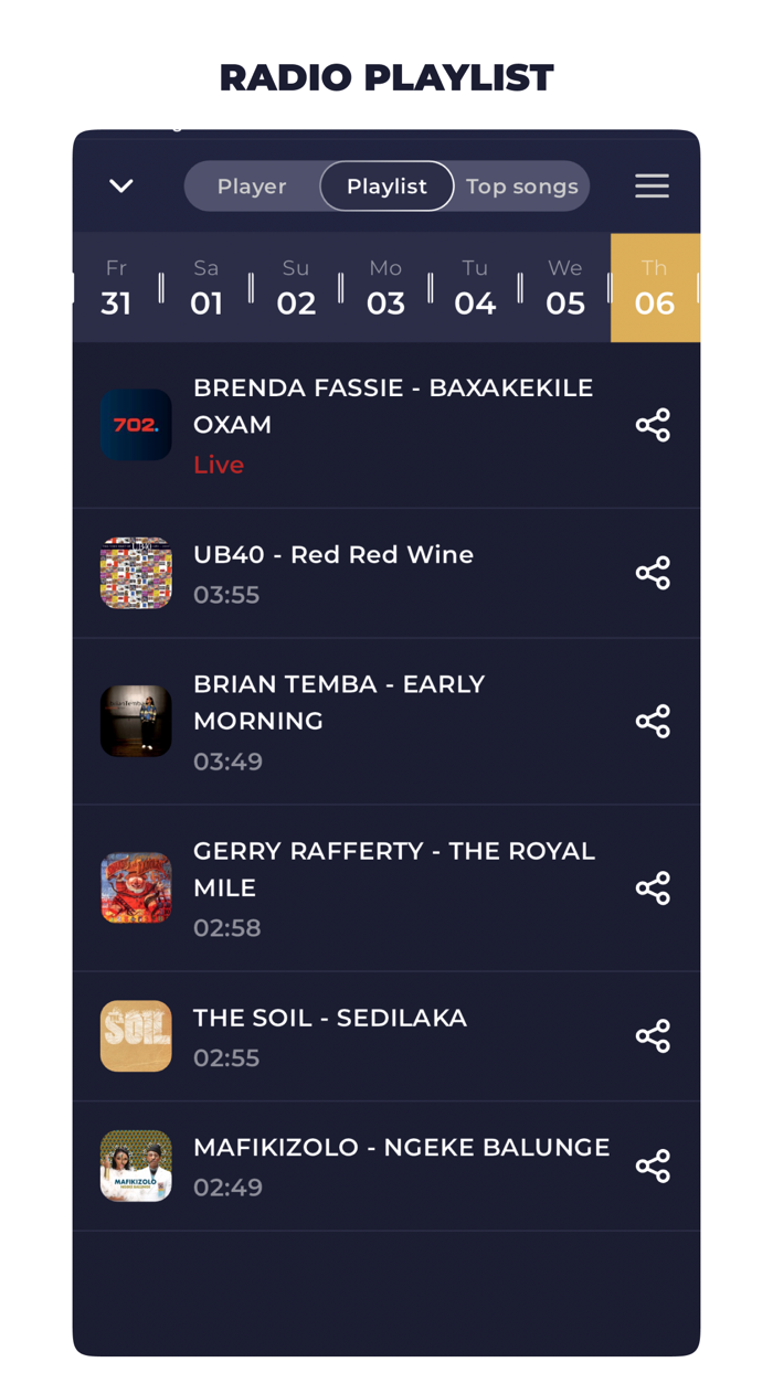 Radio Südafrika Online