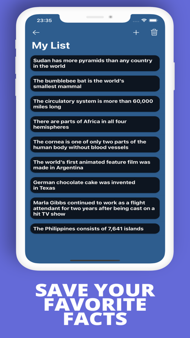 FactWorld- The World of Facts Screenshot