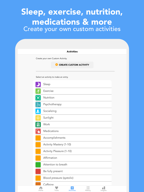 Moodfit: Mental Health Tools iPad screenshot 9 - Health & Fitness app