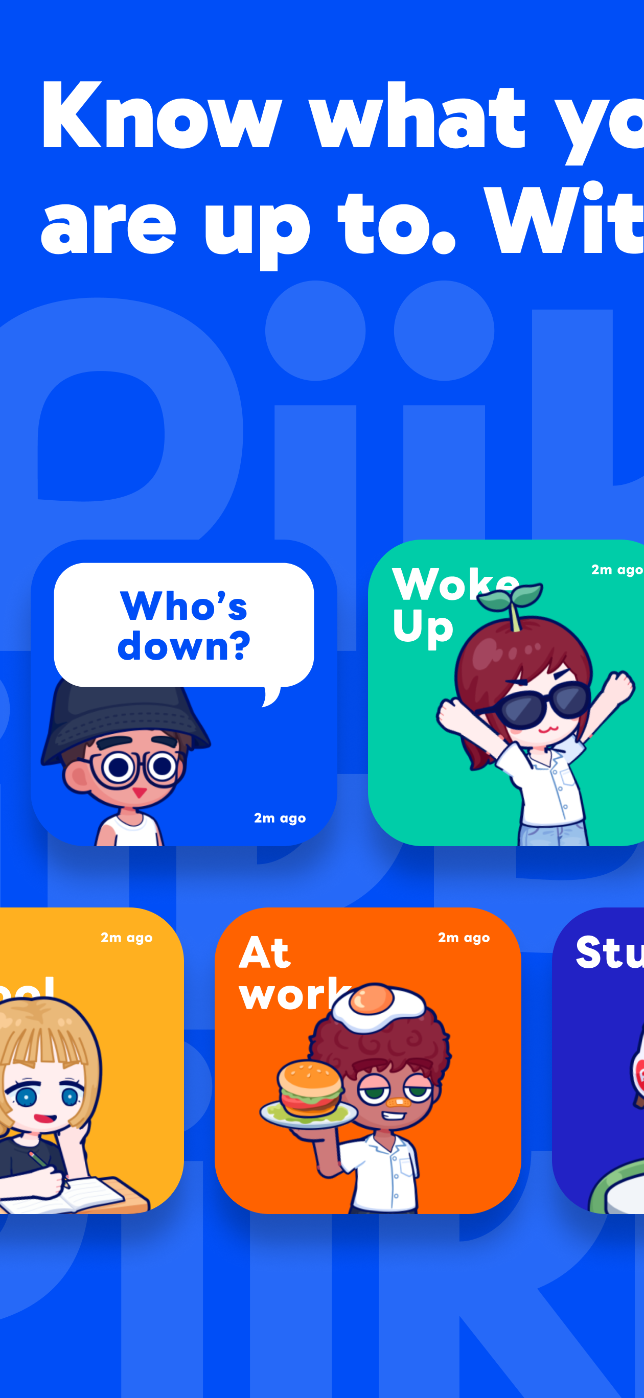 Piik: Friends on Home Screen