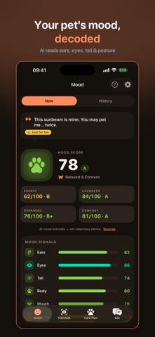 Pawlin: AI Pet Translator iPhone screenshot