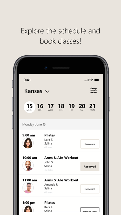Era Pilates iPhone screenshot 3 - Health & Fitness app
